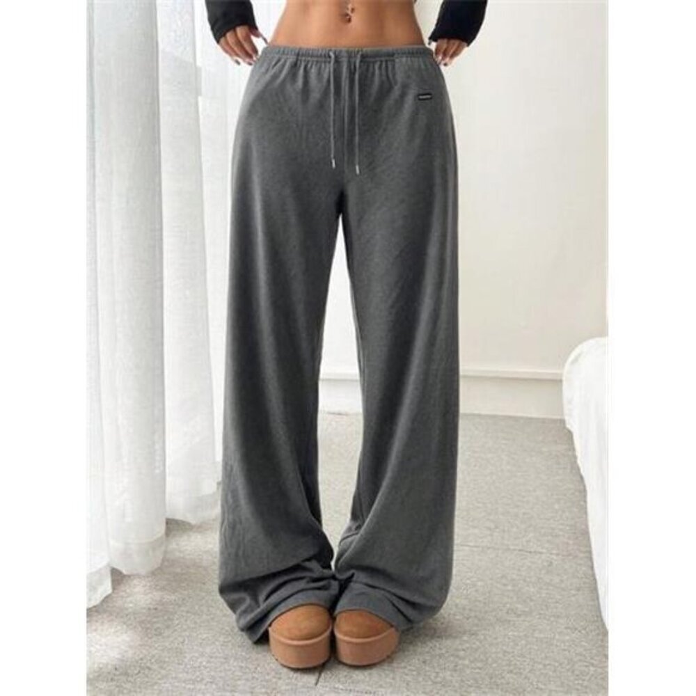 Relaxed Fit Drawstring Pants